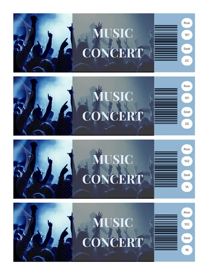 Concert Ticket